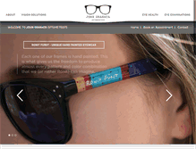 Tablet Screenshot of granataoptometrist.com.au